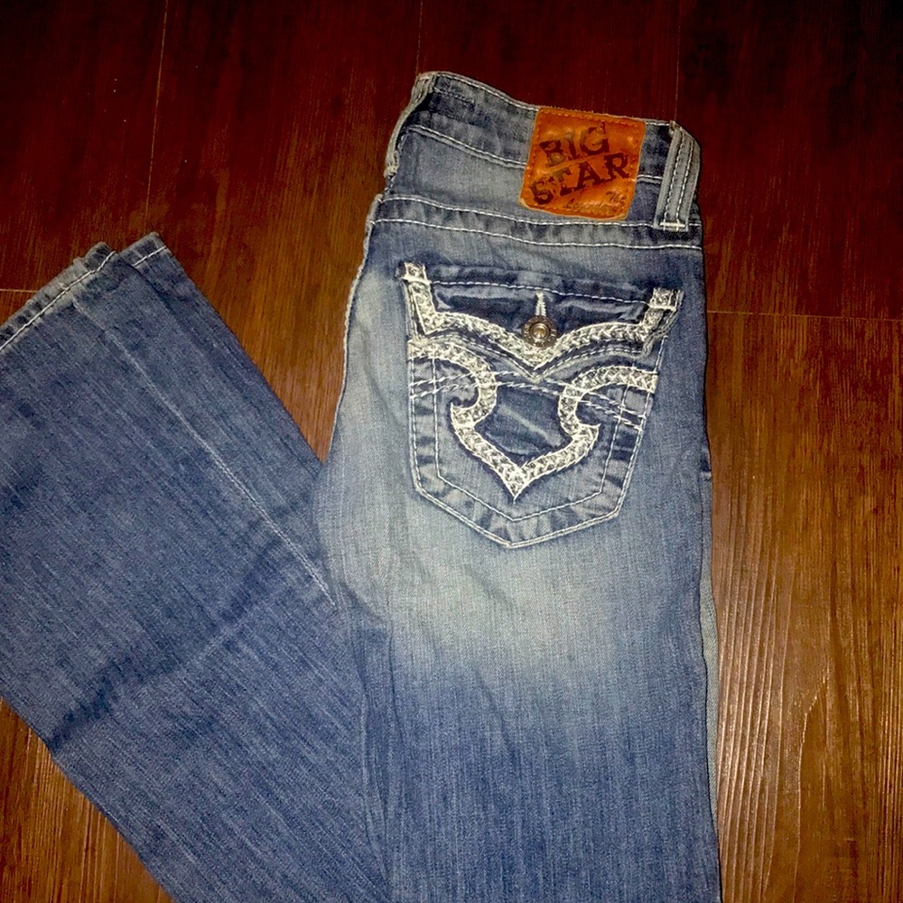 Big Star Sweet Ultra Low Rise Denim